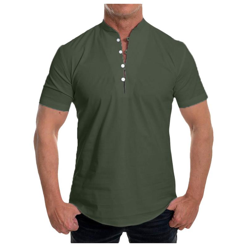 Men's T-Shirts 2022 Men Fashion Mens Solid Color Simple All-match Tops Casual Short Sleeve Slim Spring Summer Button V-neck Tee Shirt, Black
Men's T-Shirts 2022 Men Fashion Mens Solid Color Simple All-match Tops Casual Short Sleeve Slim Spring Summer Button V-neck Tee Shirt, Black