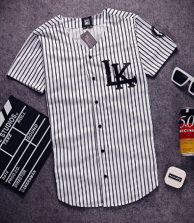 Wholesale-KNYEW 07 DXPECHEF White stripe Jersey Last King LK Hip Hop Men Women Couples Sports Cotton shirts Tees Plus Size M- EVPK, As shown in figure
Wholesale-KNYEW 07 DXPECHEF White stripe Jersey Last King LK Hip Hop Men Women Couples Sports Cotton shirts Tees Plus Size M- EVPK, As shown in figure