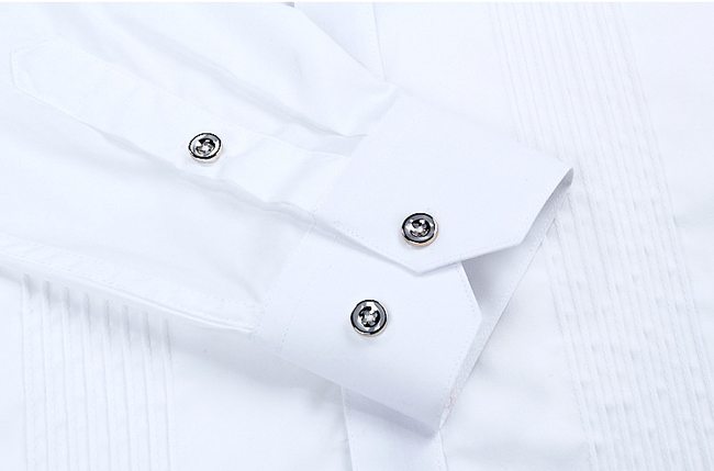 Wholesale-Designer Brand Clothing camisas Men Shirts Long Sleeve Tuxedo mens dress shirts camisa masculina plus size XXXXXL