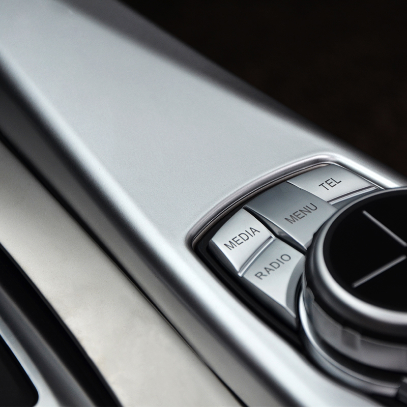 Car-styling i-drive Control Panel Cover Trim Stickers For BMW 3/GT/4 Series F30/F31/F34/F32/F33/F36 For BMW 320li 318 Colorful Accessories