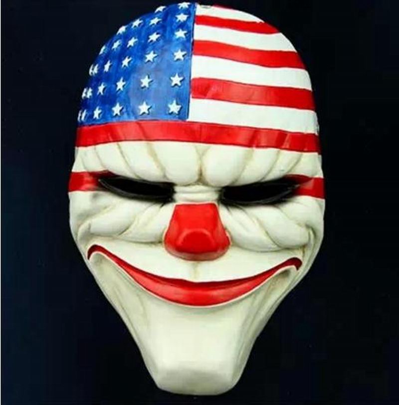 2017 Halloween Horror Mask Game Payday 2 The Heist Dallas Mask Cosplay 2017 Halloween Horror Mask Game Payday 2 The Heist Dallas Mask Cosplay