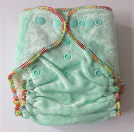 Free Shipping 2015 NEW Design 50 pcs Organic 100% Bamboo Cotton Velour baby Cloth diapers Nappy No PUL with 50 inserts