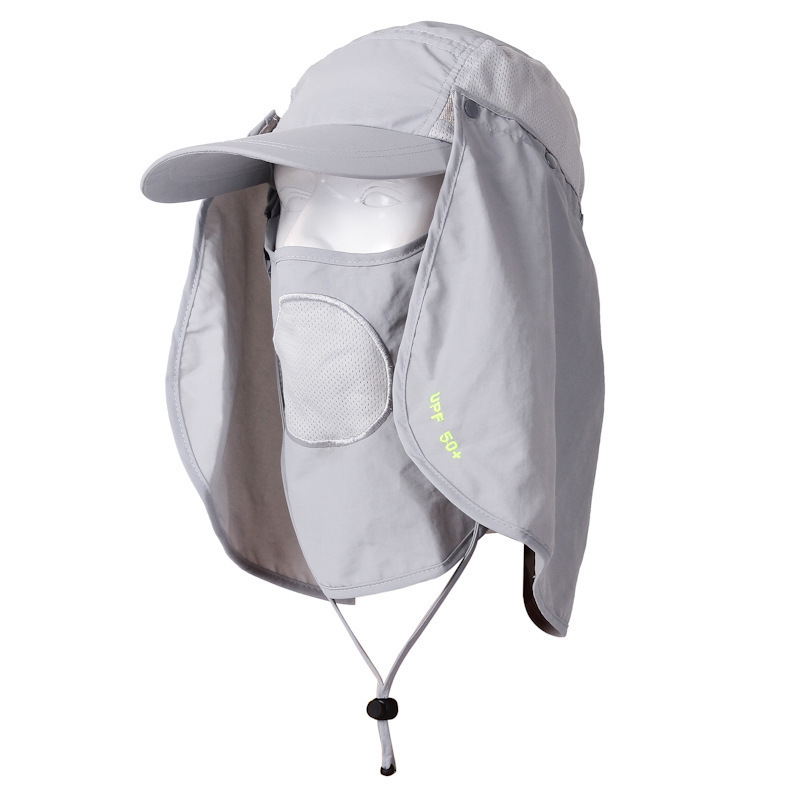 Wholesale-HOT! 360-Degree Sun Bucket Hat Outdoor Jungle Fishing Hats UV Resistant Breathable Quick-Drying Cap High Quality