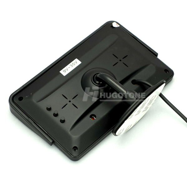 Dual Video Waterproof Car Monitor and Rearview Camera - 4.3 Inches Wireless Parking Assist Kit