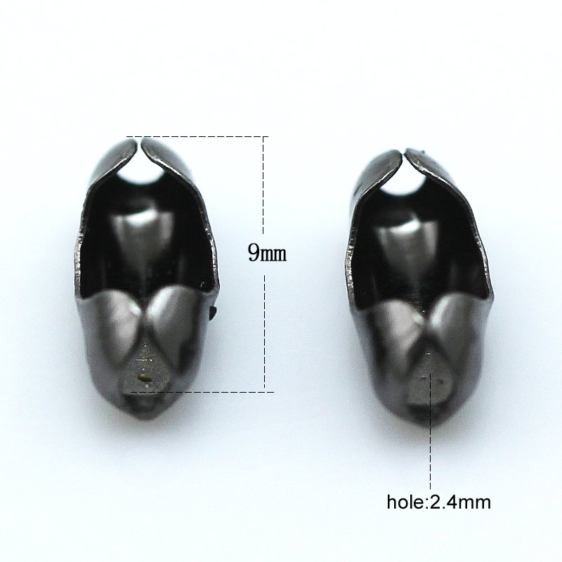 Beadsnice brass ball chain connector clasps fit 2.4 mm ball chain free shipping ID 26484