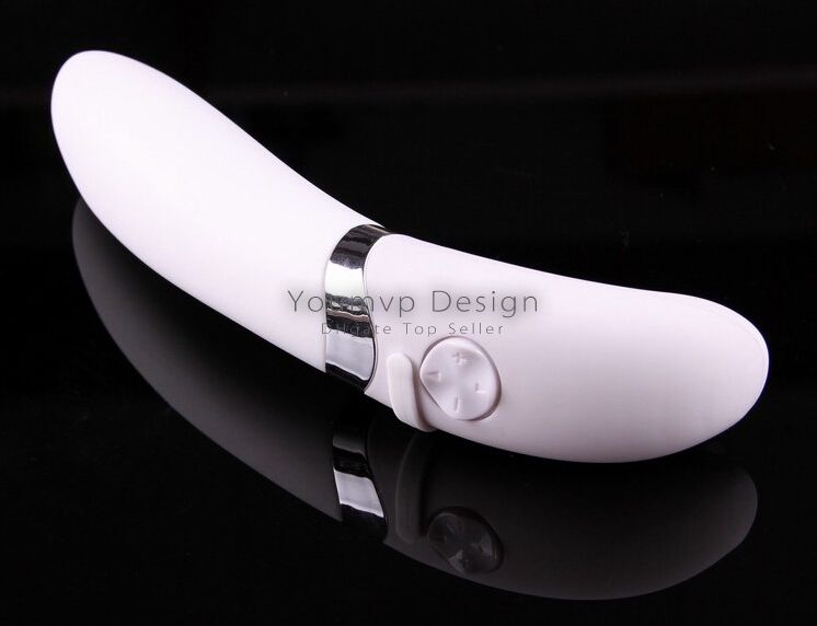 Rechargeable Vibrators Silica gel Massage rod Female masturbation device with 5 Vibration models Adult sex products JJD0008