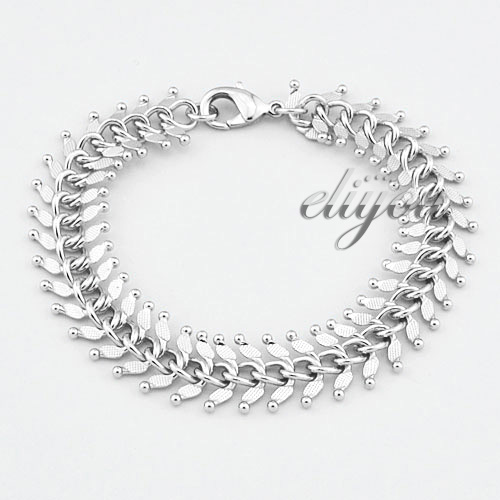 13mm New Fashion Jewelry Mens Womens Centipede Link Chain 18K White Gold Filled Bracelet Gold Jewellery Free Shipping C04 WB
13mm New Fashion Jewelry Mens Womens Centipede Link Chain 18K White Gold Filled Bracelet Gold Jewellery Free Shipping C04 WB