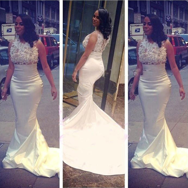 Sheer Lace Beaded Long Evening Dresses Crew capped Sleeve Custom Made Sweep train Vestidos White Formal Party Prom Gown 2016, Light sky blue
Sheer Lace Beaded Long Evening Dresses Crew capped Sleeve Custom Made Sweep train Vestidos White Formal Party Prom Gown 2016, Light sky blue