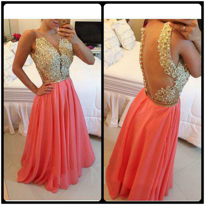 2020 Good Quality Sheer V Neck Lace Prom Dresses Sexy See Through Covered Button Back A Line Long Chiffon Pearls Evening Party Gowns, Hunter
2020 Good Quality Sheer V Neck Lace Prom Dresses Sexy See Through Covered Button Back A Line Long Chiffon Pearls Evening Party Gowns, Hunter