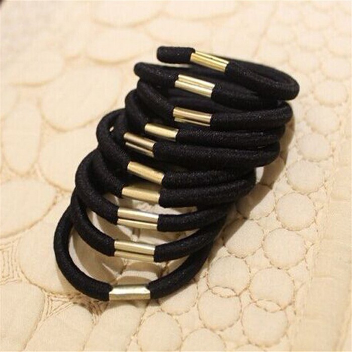 SALE! Black and Candy Colored Hair Holders Elasticity Rubber Hairband Tie for Girl Women / Hair Accessories 200 PCS