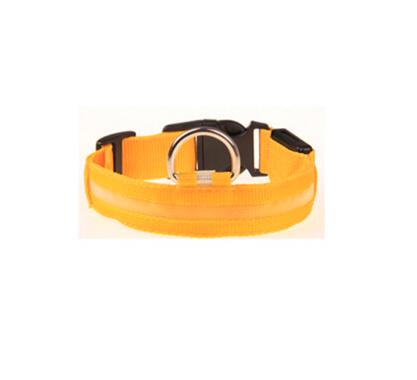 Nylon Light Night Safety Flashing Glow Supplies Pet Cat Collars Dog Accessories For Small Dogs Collar LED