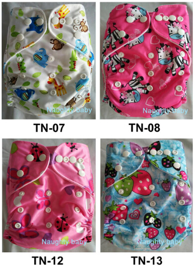 For Merry Chrismas Naughty Baby One Size Washable Reusable Cloth Diaper Covers Baby Diaper Colorful Bags baby cloth Nappy diaper 60setslot