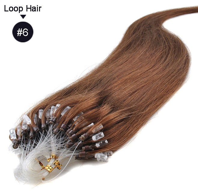Free shipping Micro Loop Remy Extensions 18 20 22 24 Indian Virgin Straight Keratin Hair 100g/lot 1g/strand 13 Colors