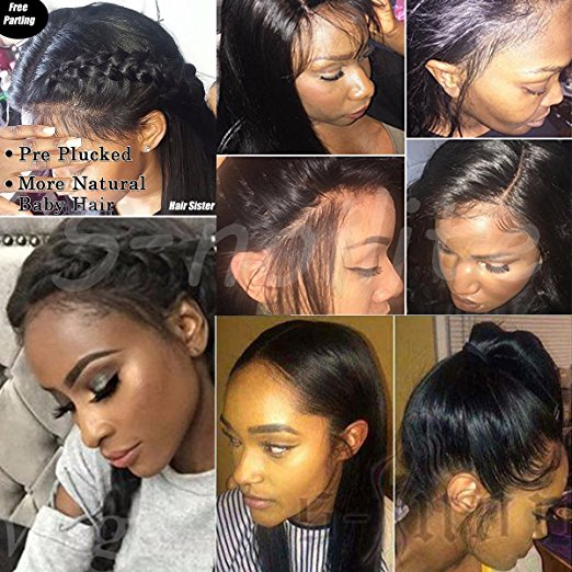 360 Human Hair Full Lace Wig For Black Women Real 100% Virgin smooth silky 130% Denisty hd invisible frontal wigs bone straight diva1