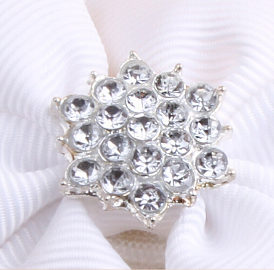 Baby Bow Rhinestone Headband Hair Bowknot Headbands Infant Hair Accessories Headdress flower 20pcs/lot