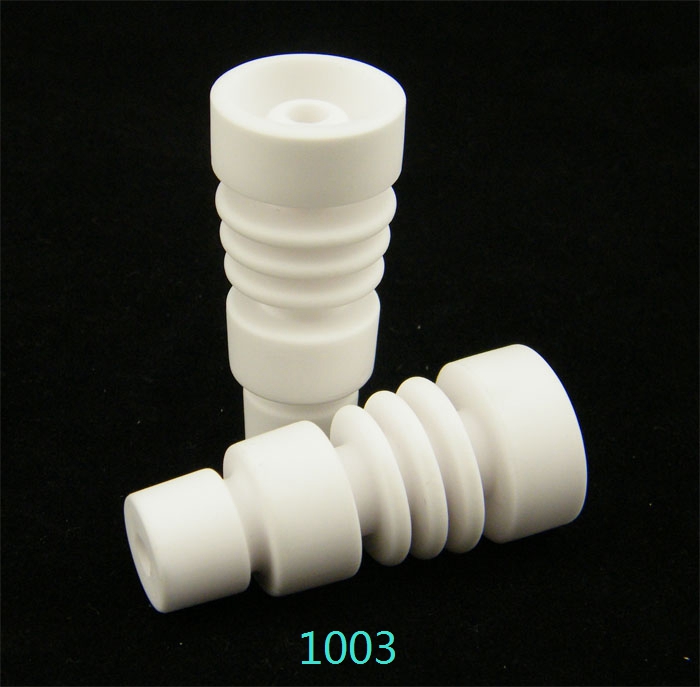 14mm&18mm domeless ceramic nail with male female carb cap joint GR2 titanium nail domeless titanium nail titanium dabble vs Titanium nail