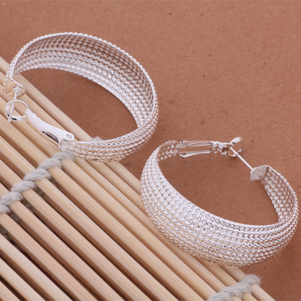 Fashion Pretty unique Fashion (Jewelry Manufacturer) 20 pcs a lot earrings 925 sterling silver jewelry factory price Fashion