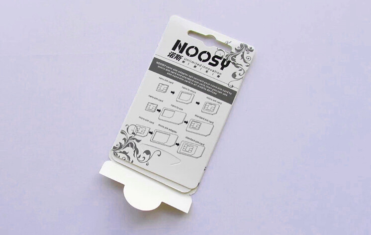 NOOSY Nano Micro Standard Sim Card Convertion Converter Nano Sim Adapter Micro sim Card For Iphone 6 Plus All Mobile Devices S3412