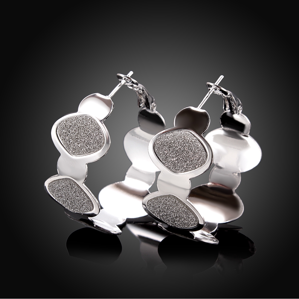 Brand new sterling silver Frosted diamond earrings DFMSE467,women's 925 silver Dangle Chandelier earrings 10 pairs a lot factory direct