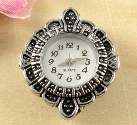 Wholesale-5pcs Fashionable New Arrive Quartz Silver Tone Watch Faces For Beading w01 leather quartz wristwatches Wholesale-5pcs Fashionable New Arrive Quartz Silver Tone Watch Faces For Beading w01 leather quartz wristwatches