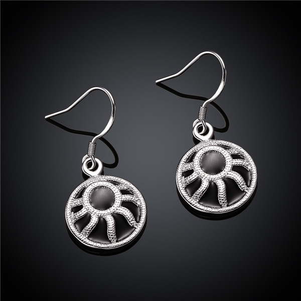 Brand new sterling silver Drip paw earrings DFMSE610,women's 925 silver Dangle Chandelier earrings 10 pair a lot factory direct