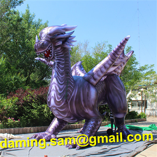 wholesale 8m Length Giant Large Inflatable Chinese Dargon Inflatable Dragon Dino Inflatable Dinosaur Tyrannosaurus Rex for Parade Decoration