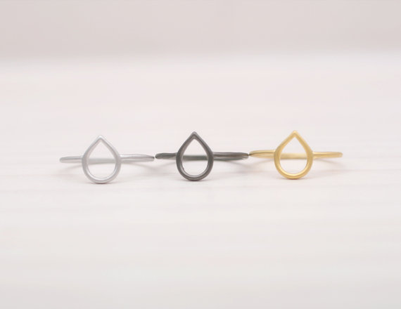 10PCS Simple Tiny Waterdrop Ring Open Teardrop Ring Cute Outline Raindrop Rings Water Tear Rain Drop for Women
10PCS Simple Tiny Waterdrop Ring Open Teardrop Ring Cute Outline Raindrop Rings Water Tear Rain Drop for Women
