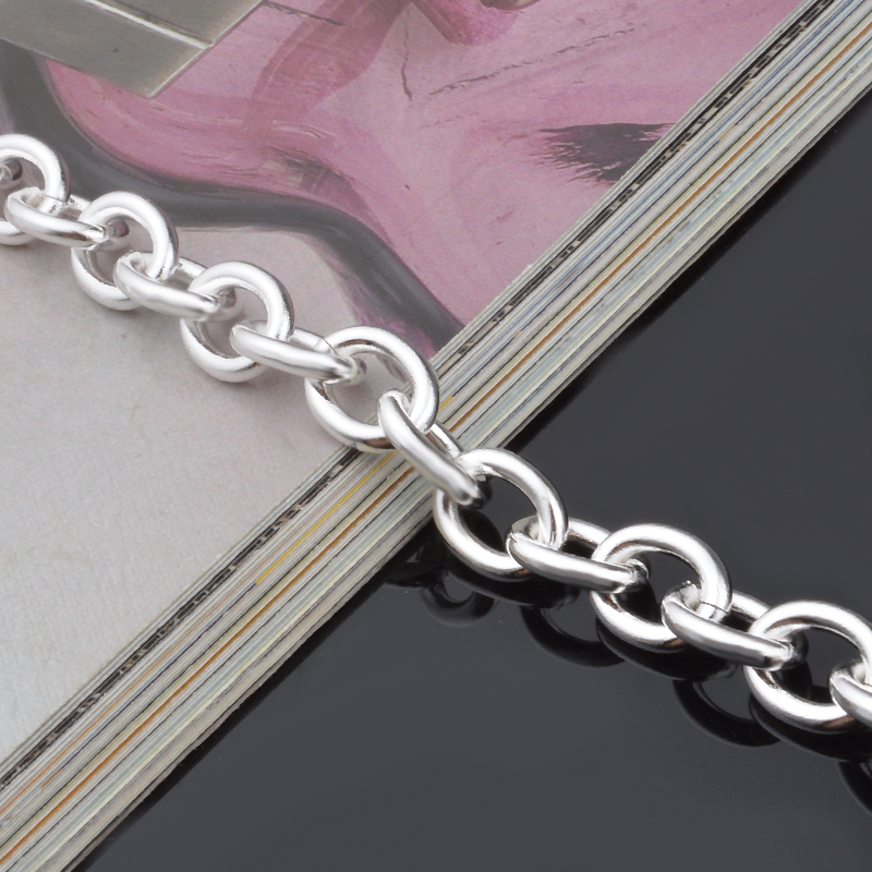 Free Shipping with tracking number Top Sale 925 Silver Bracelet Europe licensing round Bracelet Silver Jewelry 20Pcs/lot cheap 1772