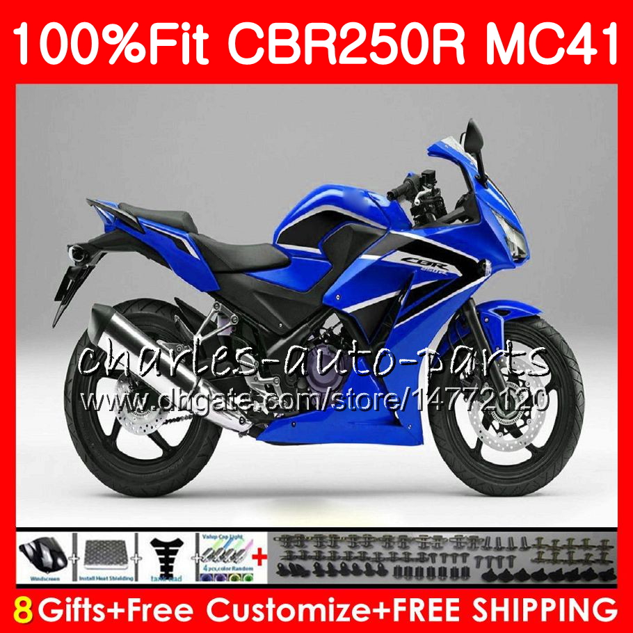 Injection For HONDA blue black CBR250 R CBR 250R 300R 11 12 13 14 15 94NO49 CBR300R CBR250R MC41 CBR 250 R 2011 2012 2013 2014 2015 Fairing, No. 1
Injection For HONDA blue black CBR250 R CBR 250R 300R 11 12 13 14 15 94NO49 CBR300R CBR250R MC41 CBR 250 R 2011 2012 2013 2014 2015 Fairing, No. 1