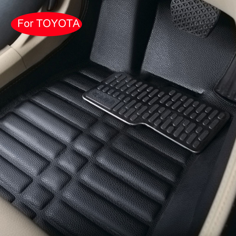 For Toyota RAV4 Corolla 7 Camry Crown Mark Highlander Landcruiser Prado Car floor mats Car styling Waterproof 3D Allrounded Anti-slip
For Toyota RAV4 Corolla 7 Camry Crown Mark Highlander Landcruiser Prado Car floor mats Car styling Waterproof 3D Allrounded Anti-slip
