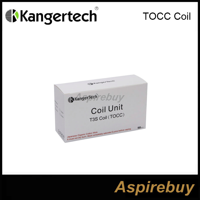 100% Authentic Kanger T3S MT3S Coil (TOCC) Coil head Japanese Organic cotton wick t3s TOCC Wick for MT3S T3S atomizer DHL
100% Authentic Kanger T3S MT3S Coil (TOCC) Coil head Japanese Organic cotton wick t3s TOCC Wick for MT3S T3S atomizer DHL