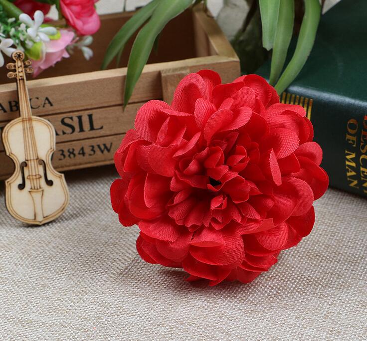 Silk flowers wholesale rose heads artificial Small chrysanthemum flowers plastic flowers head high quality silk flowers free shipping WF002