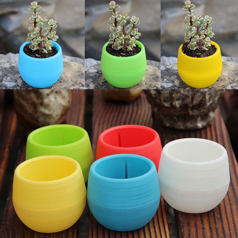 Plastic Mini Plant Flower Pots Home Garden Office Decor Planters Easy To Carry Patio Lawn Courtyard Supplies WX9-176
Plastic Mini Plant Flower Pots Home Garden Office Decor Planters Easy To Carry Patio Lawn Courtyard Supplies WX9-176