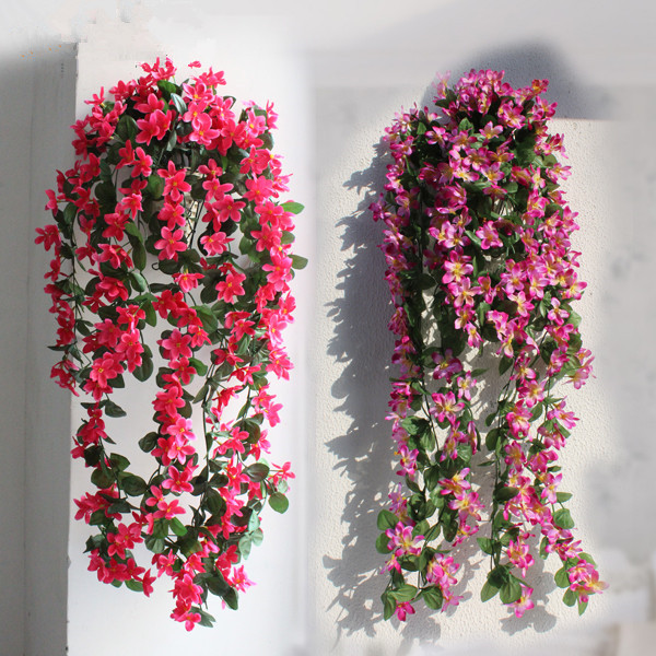 Silk Malan Flower Wall Hanging Rattans 80cm Long Artificial Flower Simulation Single Malan Flower for Home Party Wall Decoration Flowers
Silk Malan Flower Wall Hanging Rattans 80cm Long Artificial Flower Simulation Single Malan Flower for Home Party Wall Decoration Flowers