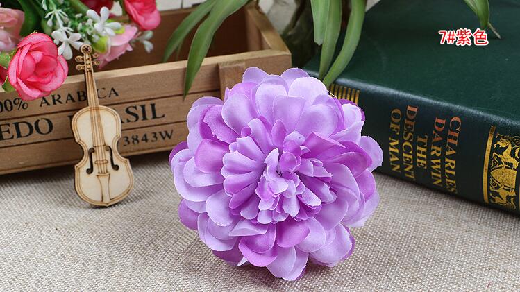 Silk flowers wholesale rose heads artificial Small chrysanthemum flowers plastic flowers head high quality silk flowers free shipping WF002