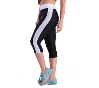 Wholesale-2016 Hot Fitness Women Running Tights Women Sport Trousers Running Pants Calzas Deportivas Mujer Free Shipping