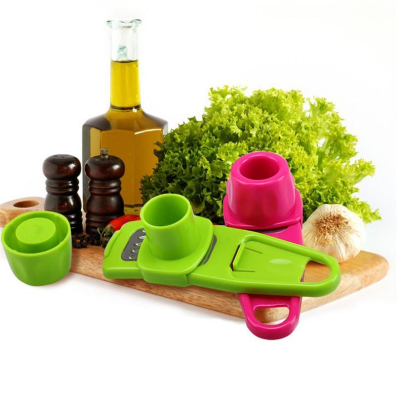 Multifunctional Ginger Garlic Press Grinding Grater Planer Slicer Mini Cutter Kitchen Cooking Gadgets Tools Utensils Accessories TO278
Multifunctional Ginger Garlic Press Grinding Grater Planer Slicer Mini Cutter Kitchen Cooking Gadgets Tools Utensils Accessories TO278