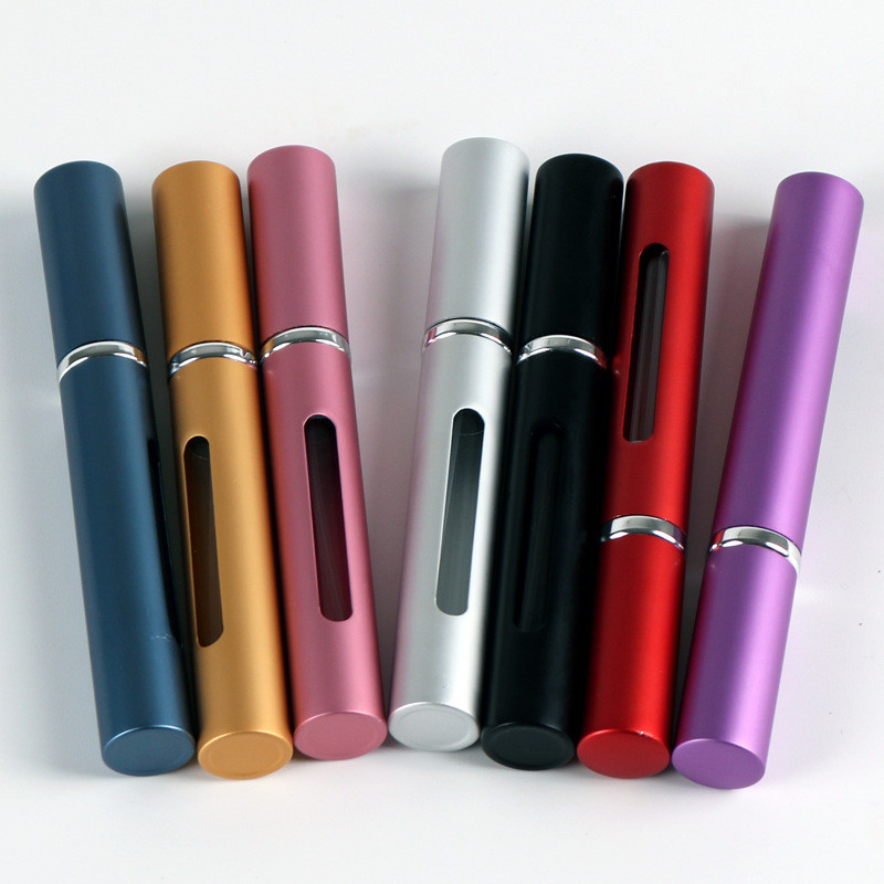 5ml Mini Travel Portable Replaceable Empty Atomizer Perfume Bottle Aluminum Pump Spray Box Perfume Cosmetic Glass Container 
5ml Mini Travel Portable Replaceable Empty Atomizer Perfume Bottle Aluminum Pump Spray Box Perfume Cosmetic Glass Container