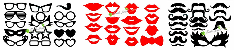 2019 New Arrival Funny Photo Booth Props 49 Designs with lips moustaches glasses Cute fashion for wedding Christmas Party Decorations, Multi
2019 New Arrival Funny Photo Booth Props 49 Designs with lips moustaches glasses Cute fashion for wedding Christmas Party Decorations, Multi