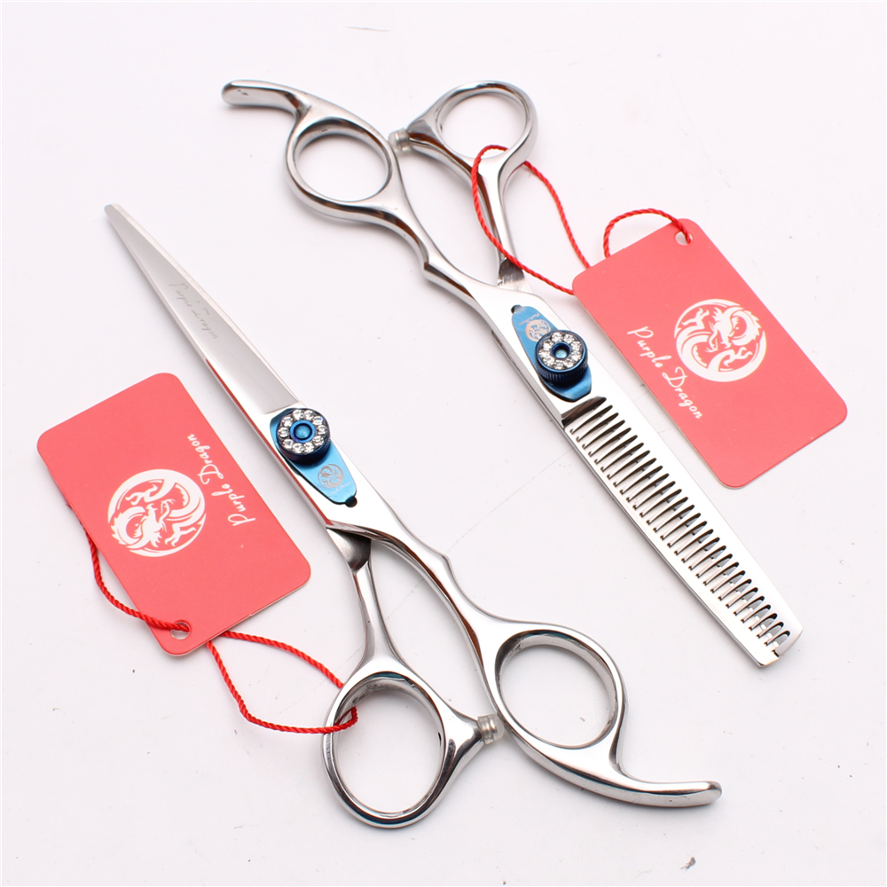 Z1015 6Inch Japan 440C Purple Dragon Professional Human Hair Scissors Cutting Thinning Shears Barbers' Hairdressing Shears Salon Style Tools
Z1015 6Inch Japan 440C Purple Dragon Professional Human Hair Scissors Cutting Thinning Shears Barbers' Hairdressing Shears Salon Style Tools