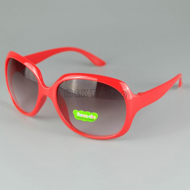 Kids Sunglasses Big Around Frame Summer Beach Sun Glasses Children Eyeglasss UV400 Mix 8 Colors 24pcs/lot Z260305