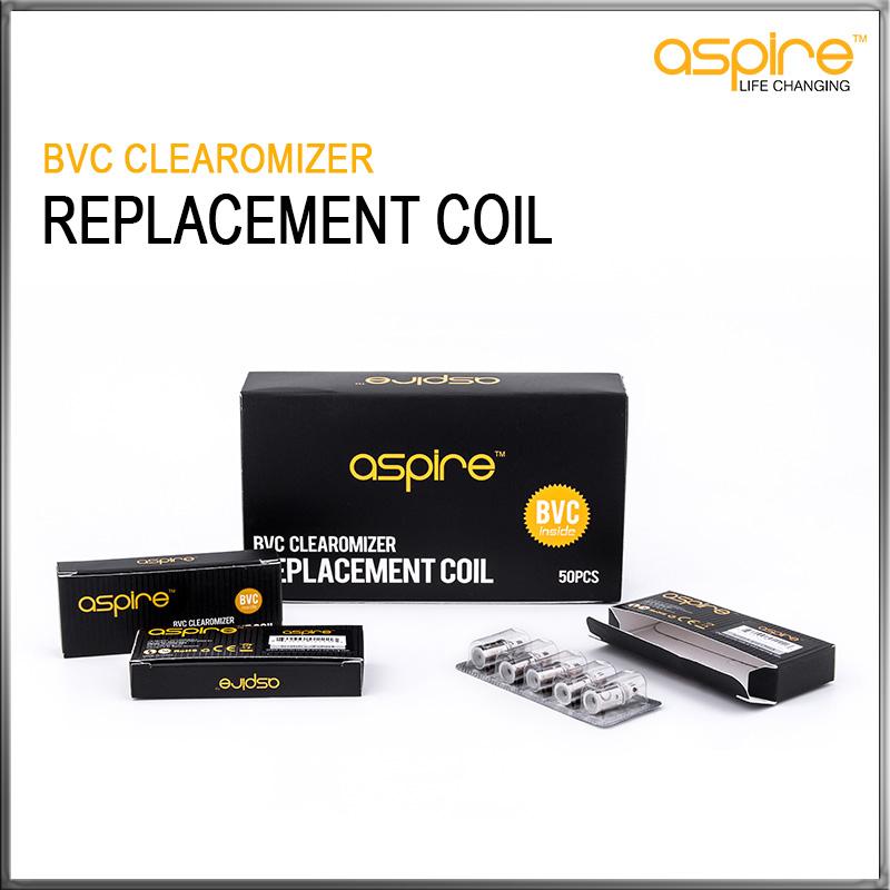 Original Aspire BVC Coil Heads For Aspire BDC Atomizers CE5 CE5S ET ETS Vivi Nova Mini Vivi Nova BVC Replacement Coils 1.6 1.8 2.1 ohm
Original Aspire BVC Coil Heads For Aspire BDC Atomizers CE5 CE5S ET ETS Vivi Nova Mini Vivi Nova BVC Replacement Coils 1.6 1.8 2.1 ohm