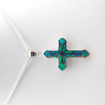 Fashion opal jewelry ;blue opal pendant Mexican fire opal pendant The latest design women jewelry