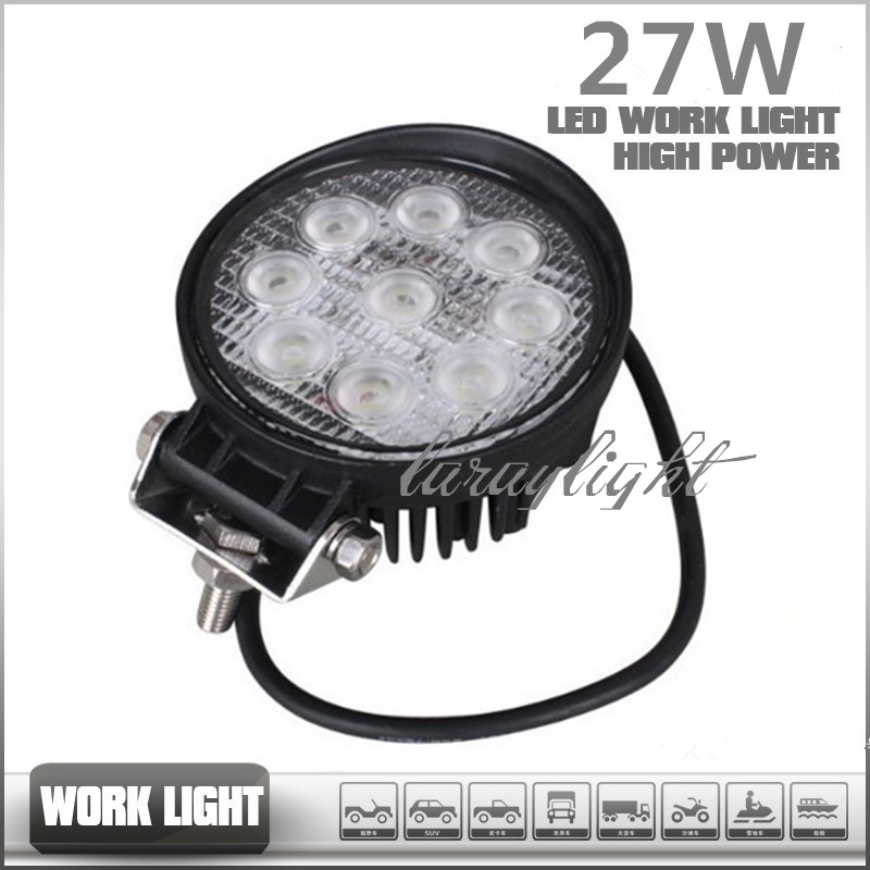 4 Inch 27W 12V 24V LED Work Light Spot/Flood Round LED Offroad Light Lamp Worklight for Off road Motorcycle Car Truck
4 Inch 27W 12V 24V LED Work Light Spot/Flood Round LED Offroad Light Lamp Worklight for Off road Motorcycle Car Truck
