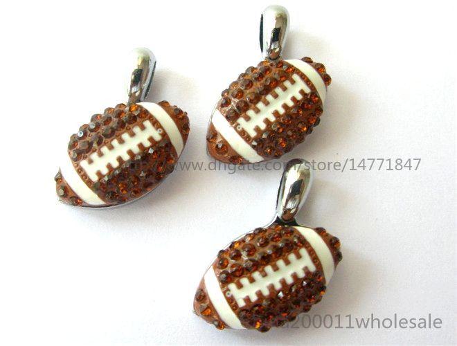 10pcs DIY Rhinestone American football Hang pendant charms 15x15mm Fit DIY Necklace /Key chain/s/Phone strip/DIY Bracelet HC359, Bronze;silver
10pcs DIY Rhinestone American football Hang pendant charms 15x15mm Fit DIY Necklace /Key chain/s/Phone strip/DIY Bracelet HC359, Bronze;silver