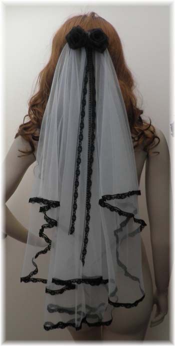 Free Shipping Two Layers Short White And Black Lace Tulle Wedding Veils With Bow Bridal Accessories Gothic Custom Made Bridal Veil
Free Shipping Two Layers Short White And Black Lace Tulle Wedding Veils With Bow Bridal Accessories Gothic Custom Made Bridal Veil