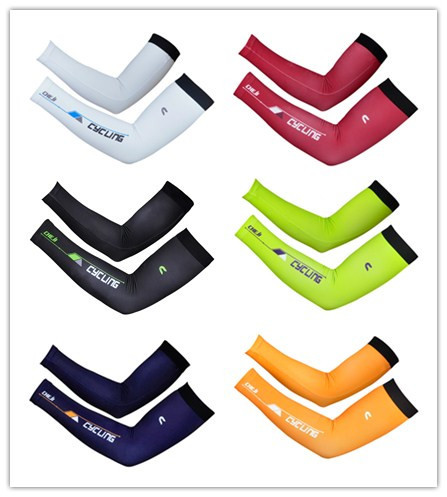 Wholesale-2015 New 6 colors Bike MTB Cycling Arm Warmer Cycl Oversleeve UV Protection Manguito bike sports Riding Arm Sleeve, White
Wholesale-2015 New 6 colors Bike MTB Cycling Arm Warmer Cycl Oversleeve UV Protection Manguito bike sports Riding Arm Sleeve, White