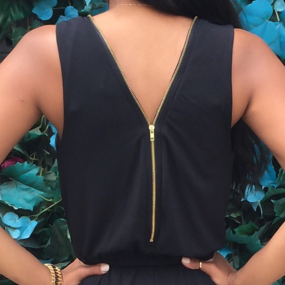 Wholesale- Sexy V Neck Women Clubwear Playsuit Bodycon Party Jumpsuit&Romper Trousers Ladies Romper