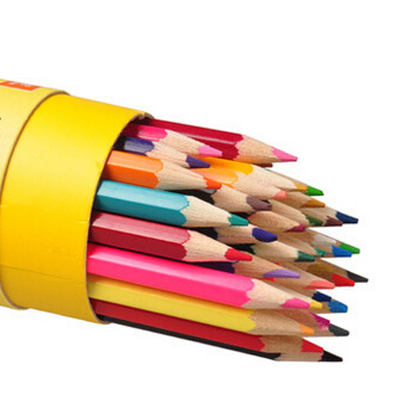 36 PCS/set wooden colored pencils for drawing Writing Sketch Painting Graffiti kids school supplies gift stationery 36 Colors in 1 Box