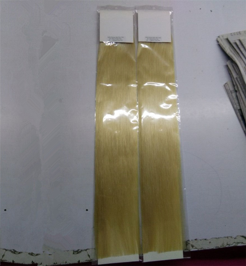 double drawn skin weft human hair 16 22inch invisible silky straight blonde tape on remy hair extensions 200grams lot free dhl